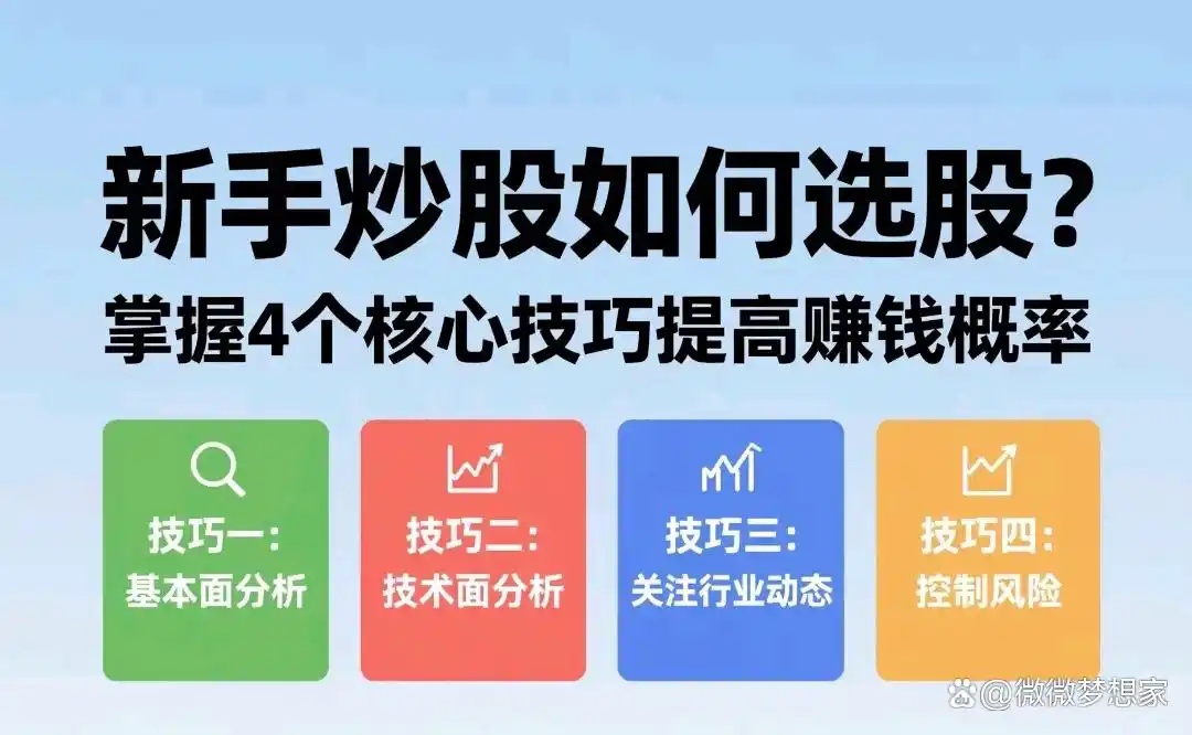 新手炒股选股技巧_基本面选股方法_新股民怎样选股票