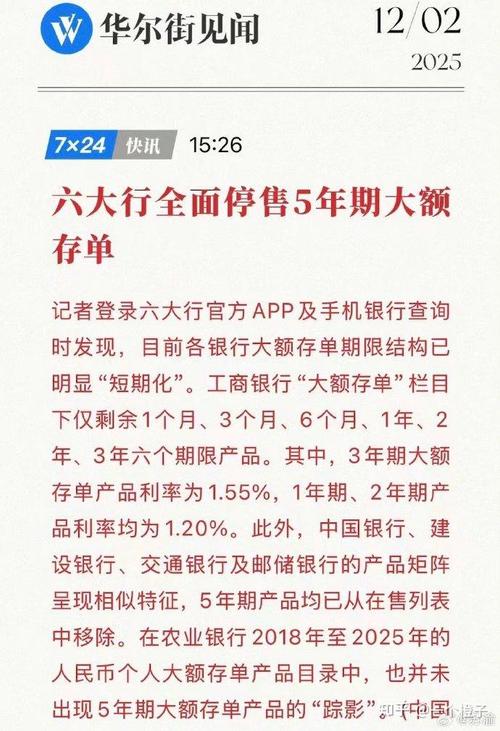 长期存款替代方案_银行停售大额存单_利率下调影响银行放贷吗